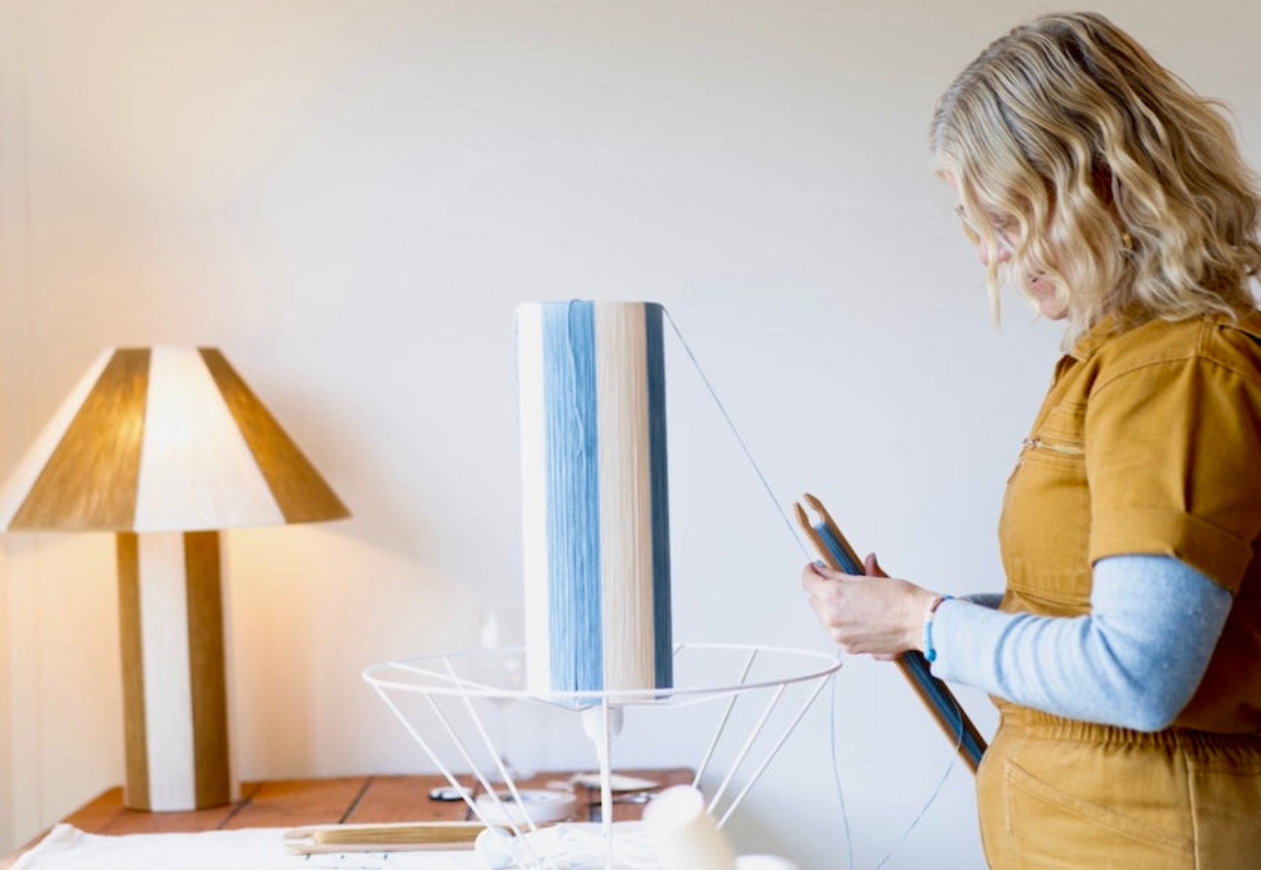 The Meditative Art of Weaving Light