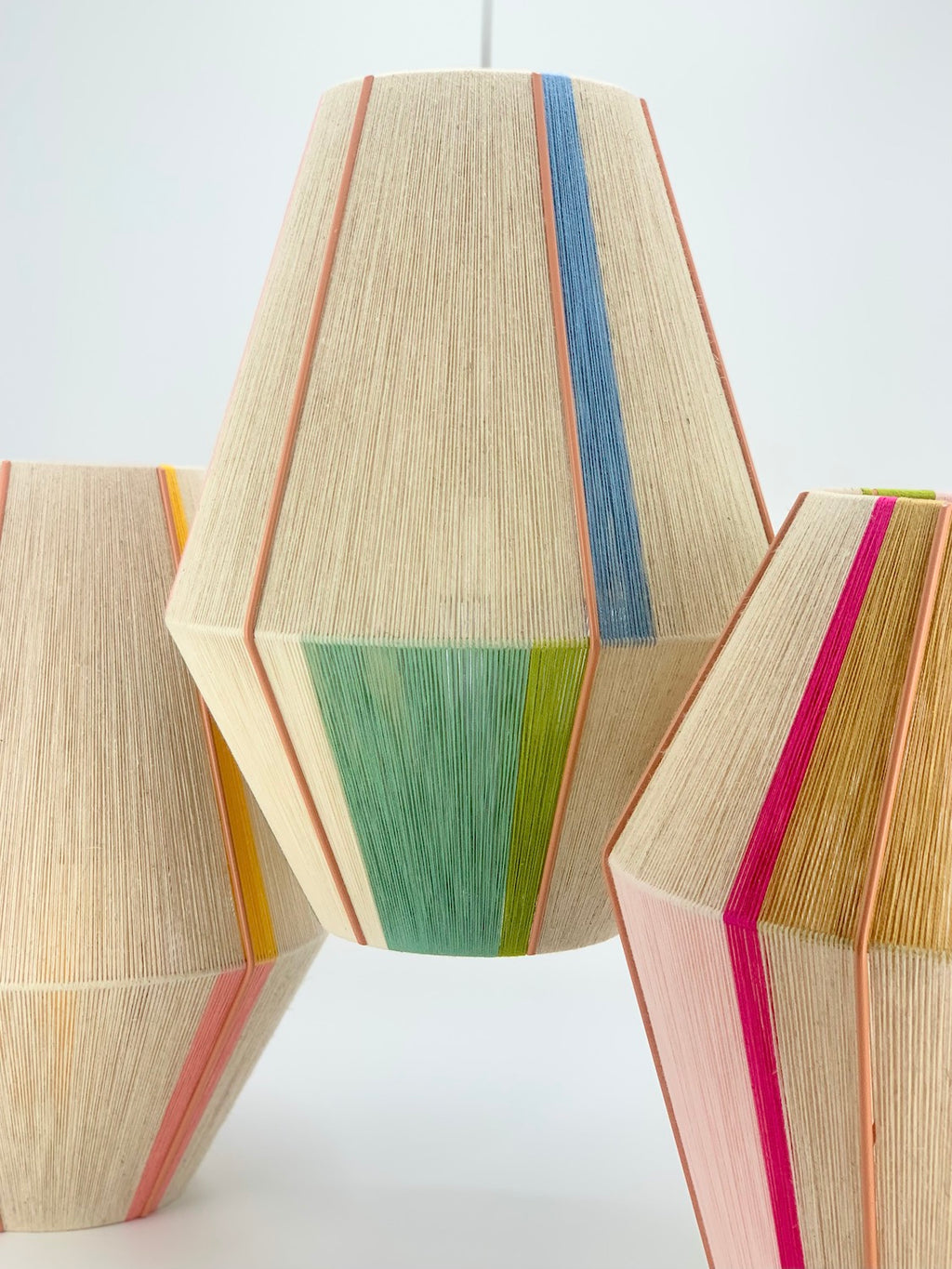 image showing Alice Baya pendant light paired with other lights in the My Island Collection.