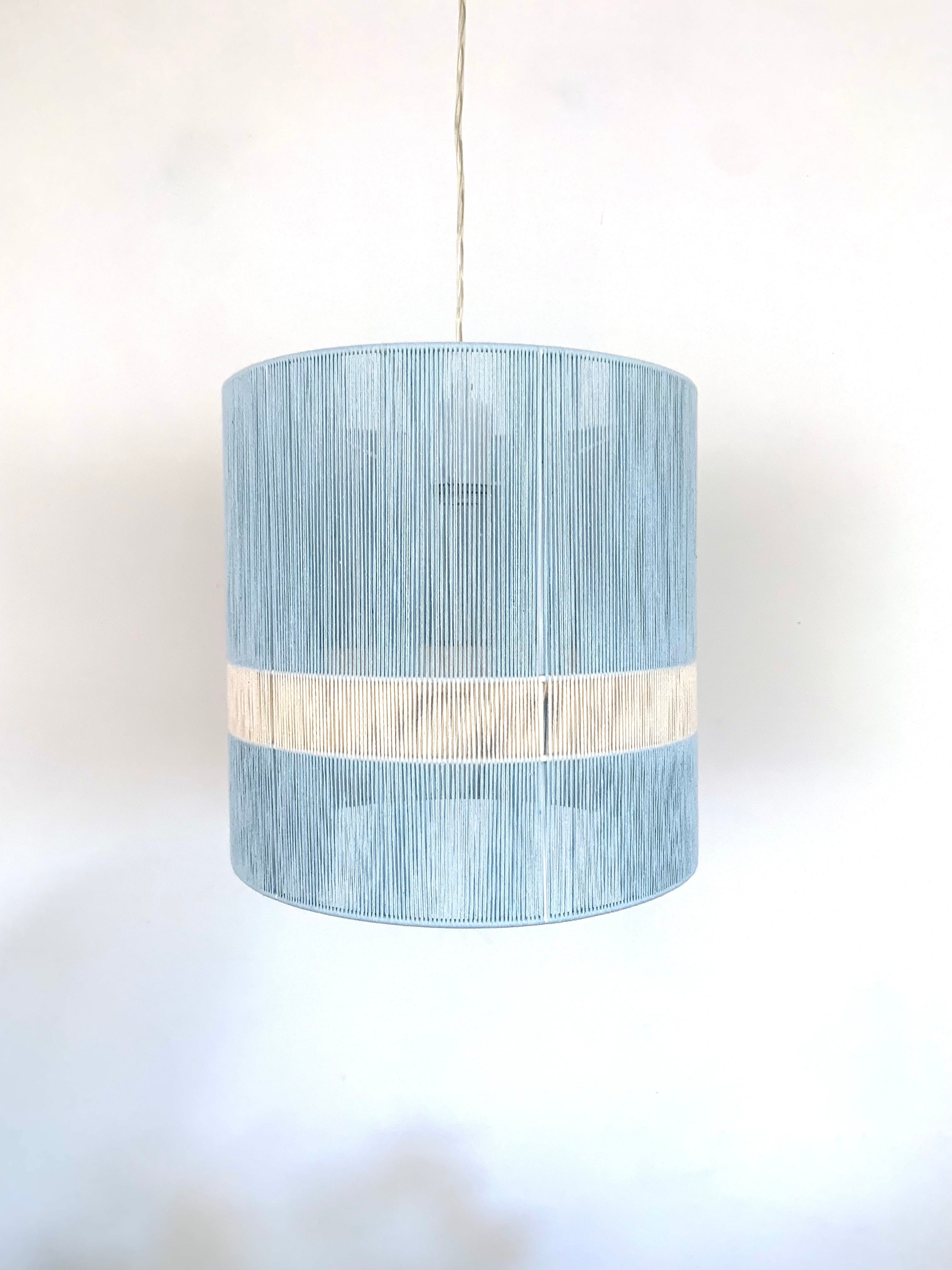 Hey Day Baya Large pendant light in lilac and eucalyptus by Skye Lightly
