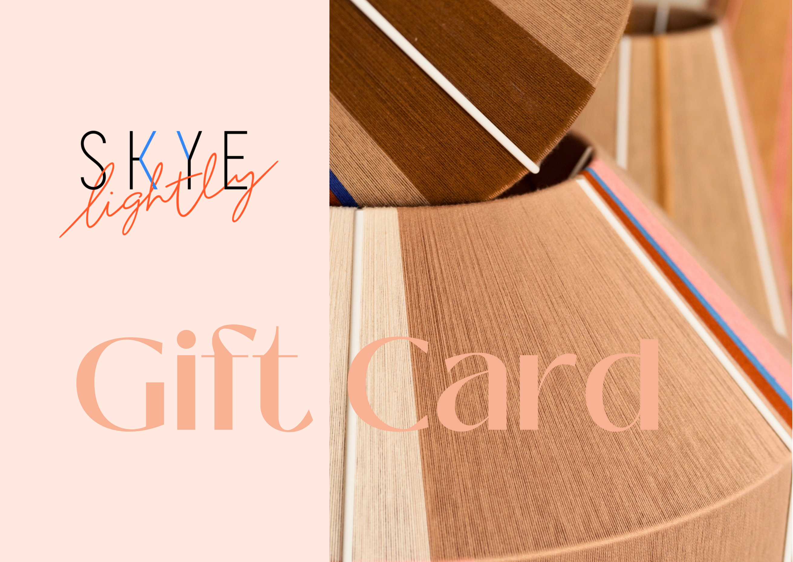 Skye Lightly digital gift card available in various amounts